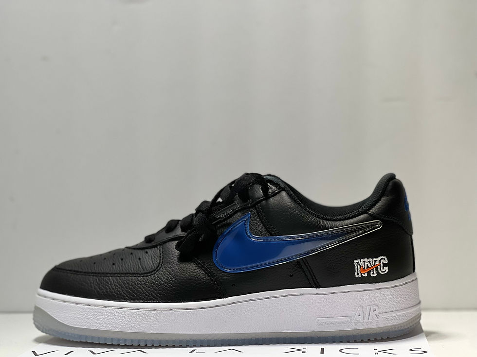Thumbnail: Kith x Nike Air Force 1 Low Knicks Away Black