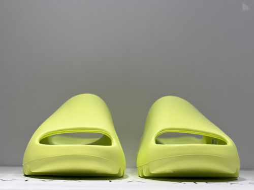 adidas gazelle silver green womens Yeezy Slide Glow Green
