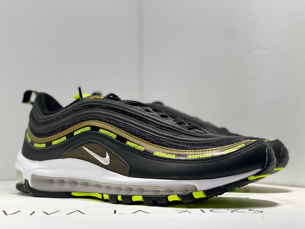 Thumbnail: Nike Air Max 97 X Undefeated Black Volt