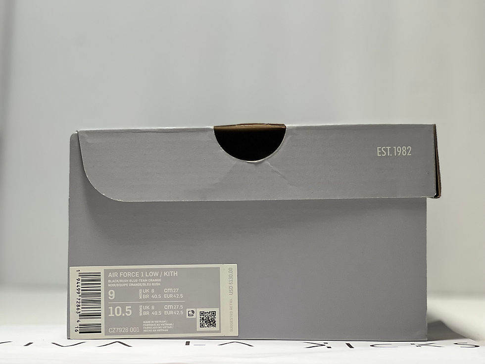 Thumbnail: Kith x Nike Air Force 1 Low Knicks Away Black