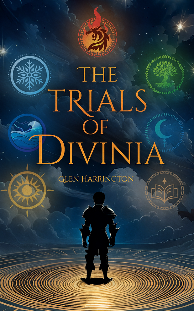 The Trials of Divinia book cover image
