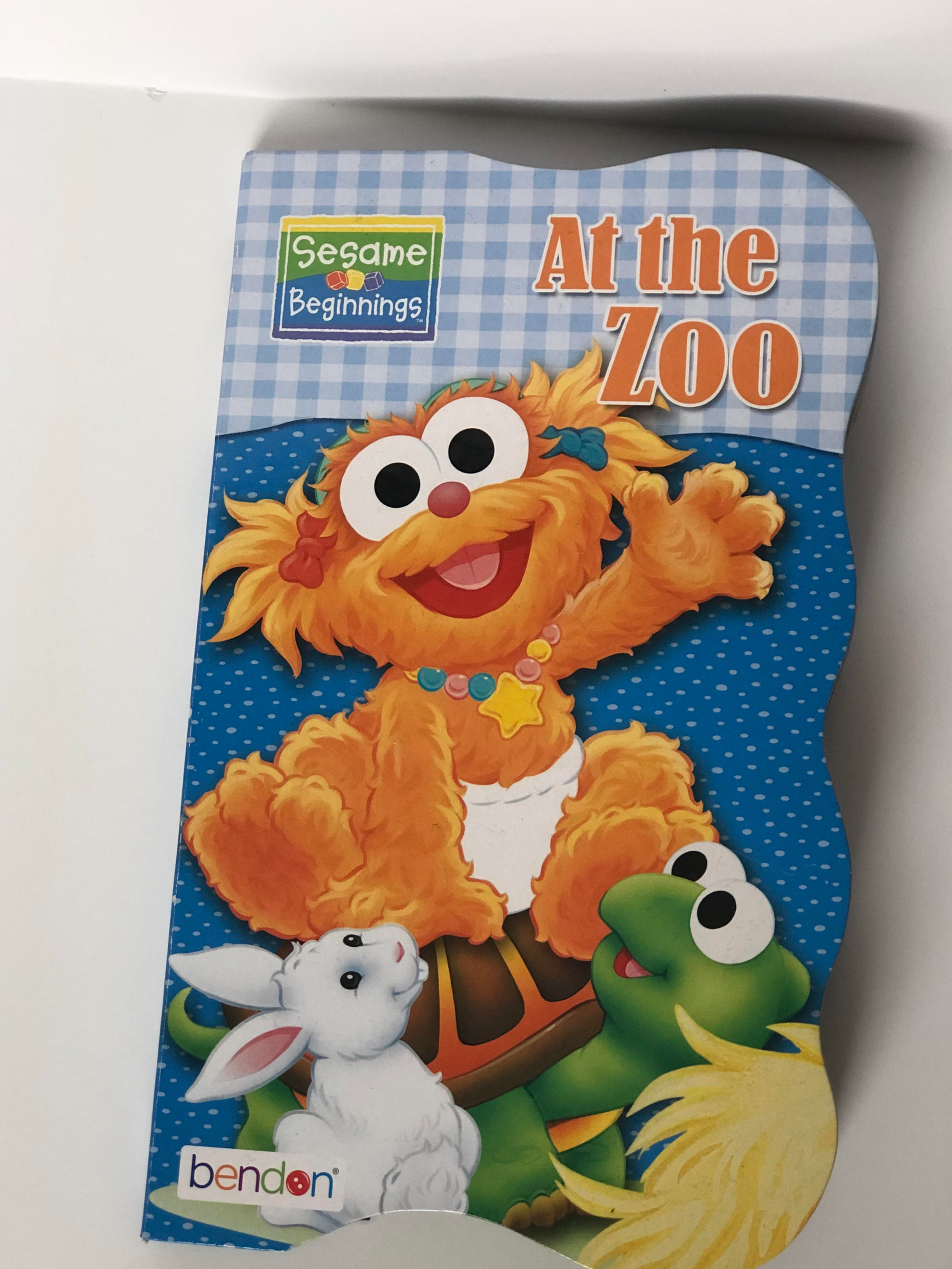 At The Zoo Adapted Book