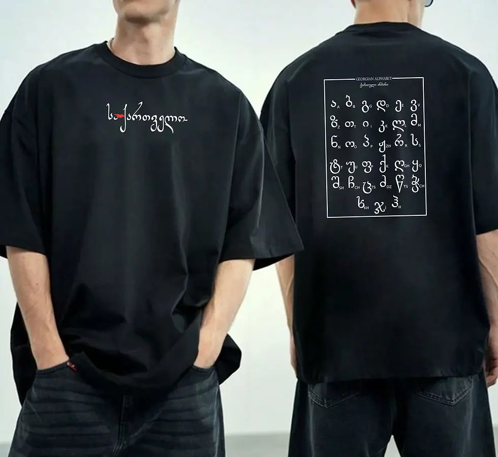 Black Iran Team Melli Tee showing front and back designs