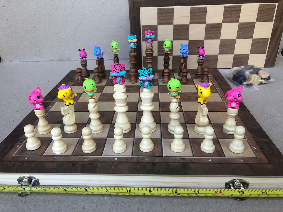 Thumbnail: Pet animal chess set D