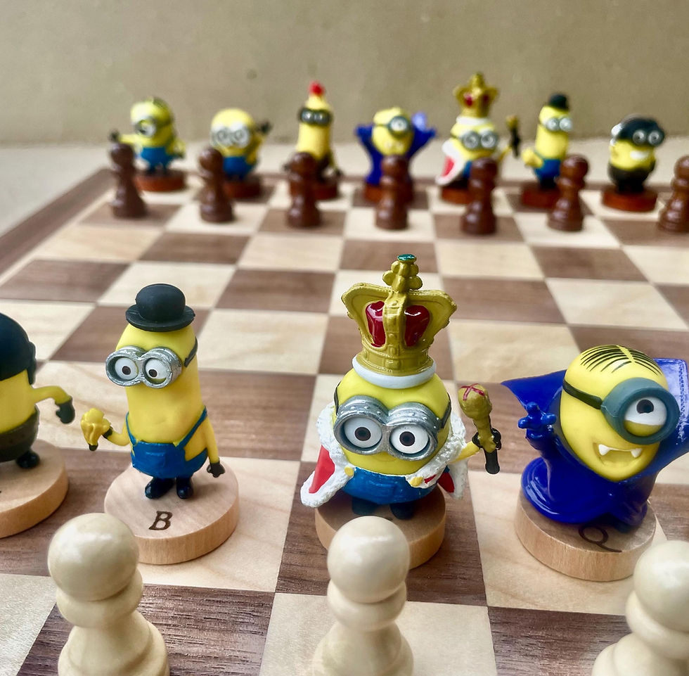 Minnions chess set B