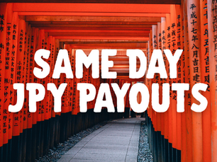 Unlocking Speed and Savings with Same-Day JPY Payouts