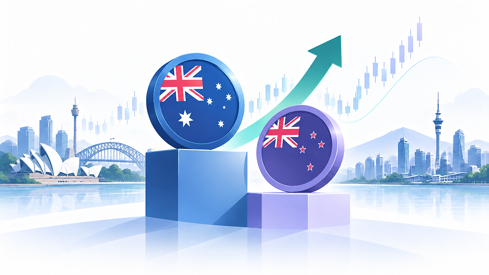 Aussie Pushes Towards 13-Year High Against Kiwi