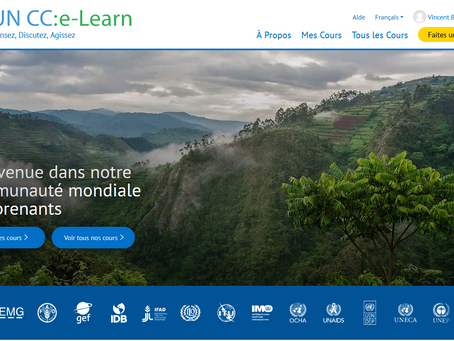 Formons-nous au changement climatique sur UN CC:e-learn