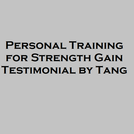 Personal Training- Build Strength and Bodybuilding