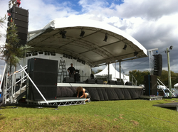 Palco em Boxtruss Coberto