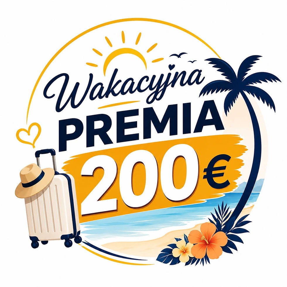 Wakacyjna Premia dla Opiekunek!🌞