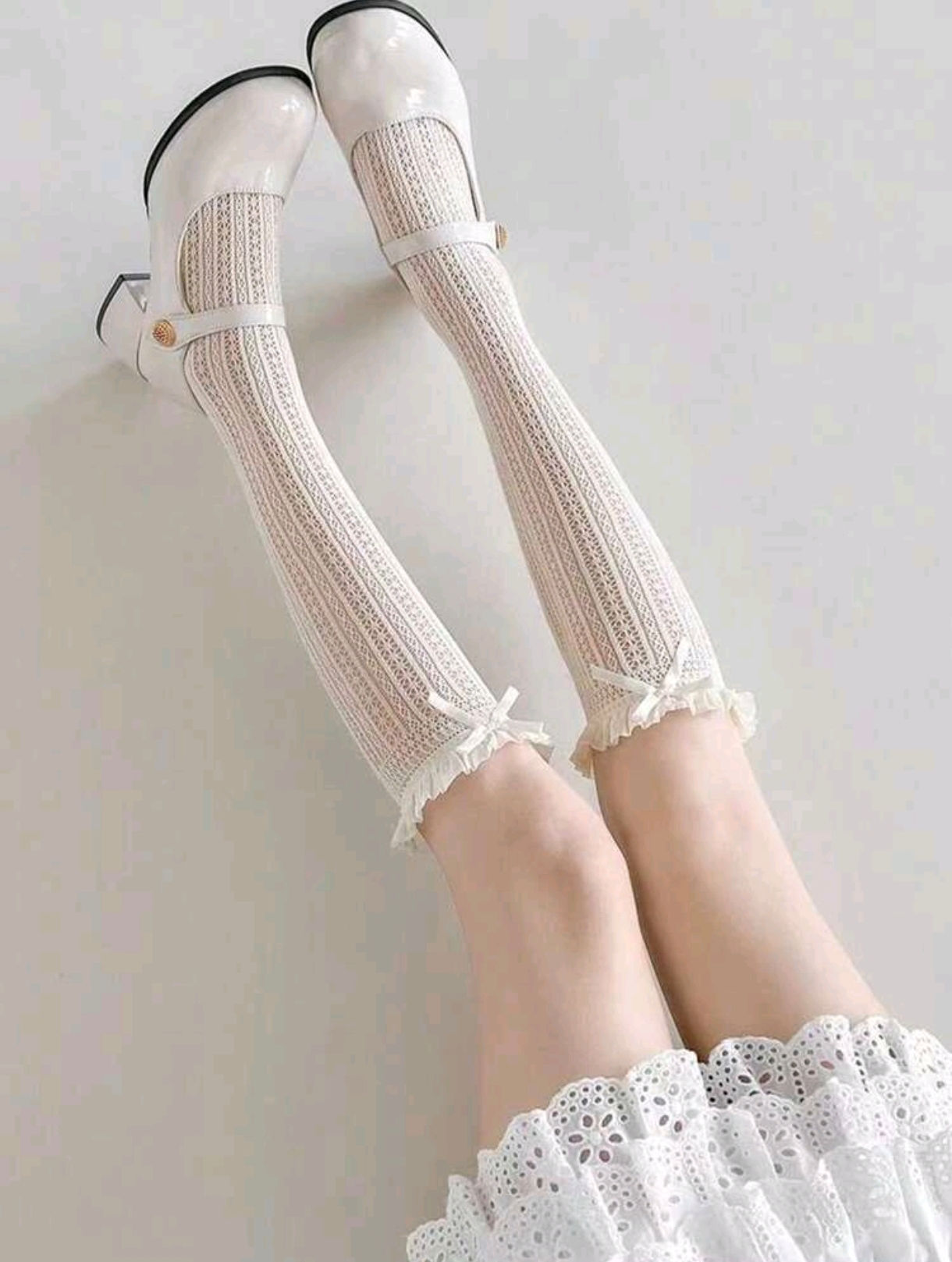 Calcetas de encaje coquette
