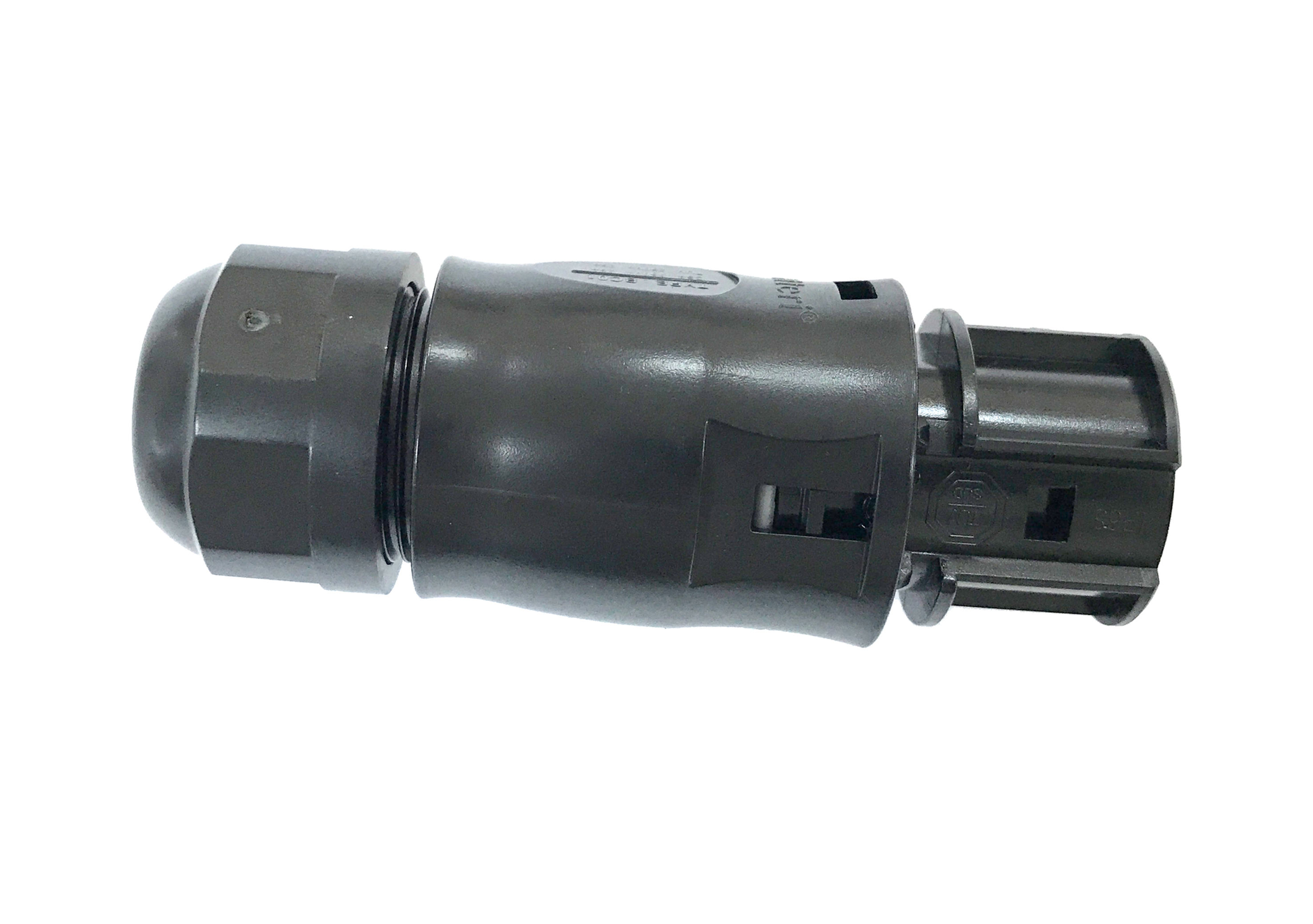 Conector AC hembra, Microinversores Hoymiles, Energía Solar Fotovoltaica, instalación solar, net billing, net metering, Ley 2