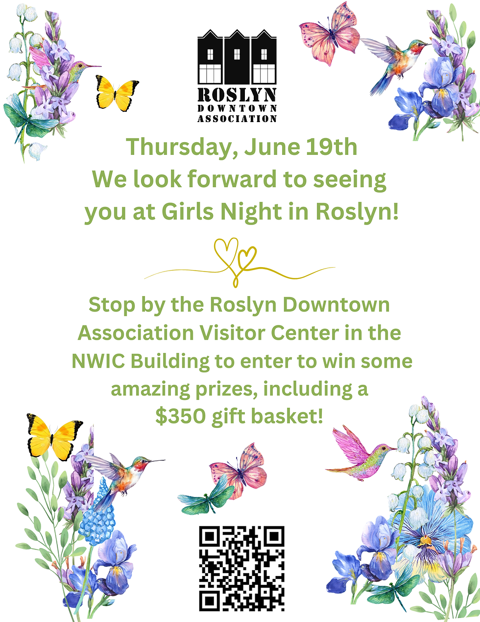 Girls Night Out In Downtown Roslyn!