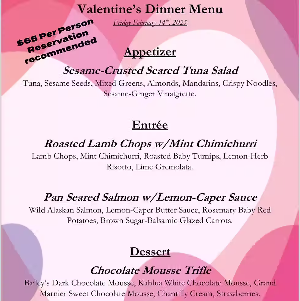 Valentine's Day Dinner