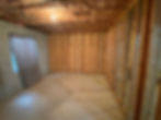 unfinished basement