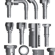 HİDROLİK HORTUM RAKORU