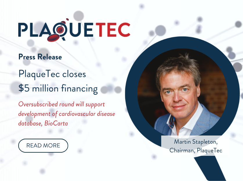 PlaqueTec closes $5 million financing