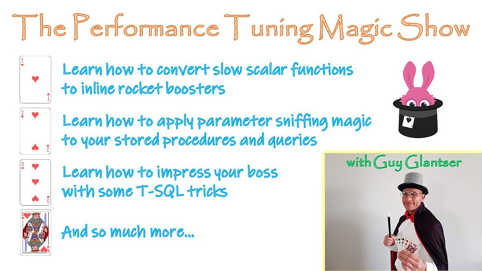 The Performance Tuning Magic Show
