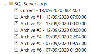 sql server 2016 express logs sql server 2016 express logs