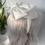 Thumbnail: White Birdcage Veil Bridal Headband Hair Band Wedding Headpiece Headdress Big Bo