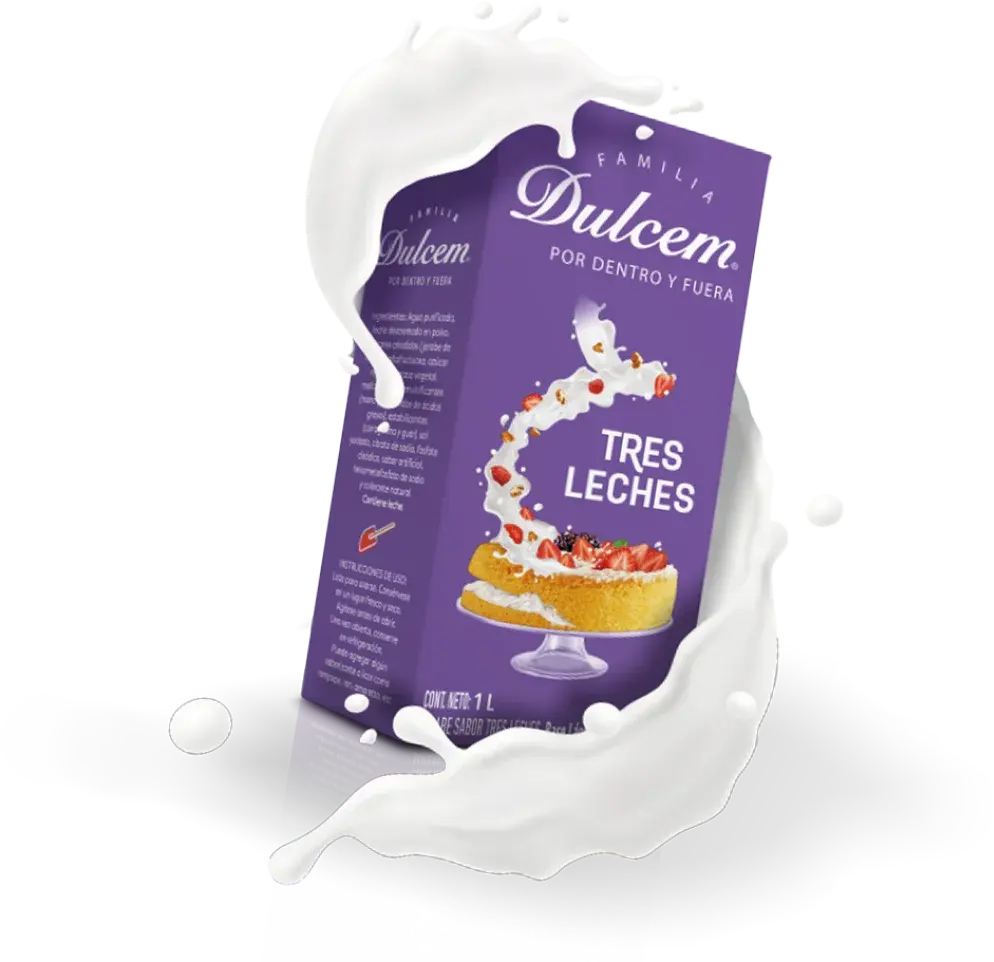 Cremas para pastelería y repostería Tres Leches Dulcem
