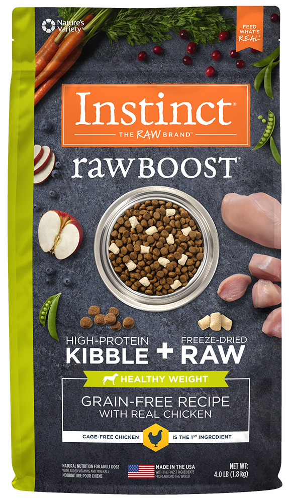 Instinct Raw Boost Control de Peso sin Granos