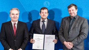 Filip Krizek with Radomir Panek and Michael Prouza
