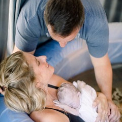 Lawson's homebirth story, April 3, 2021