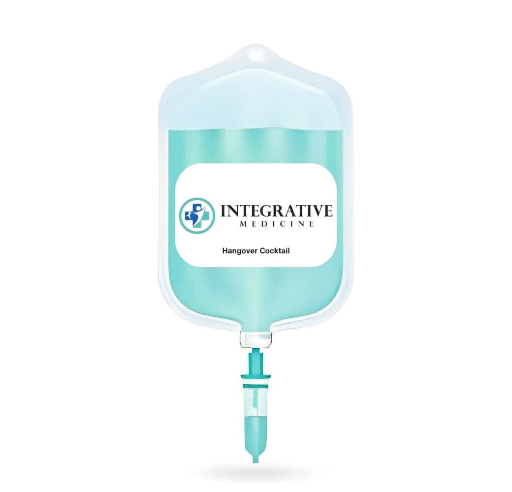 Hangover Cocktail IV Fluid Bag.