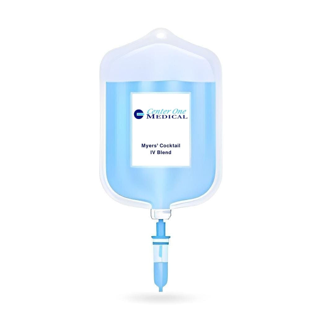 Myers' Cocktail IV Blend Fluid Bag.