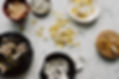 Mixed Medicinal Capsules on Bowls for Hormone Replacement Therapy.