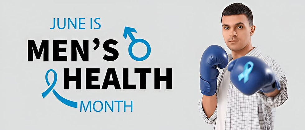 Men's Mental Health Awareness Month Logo