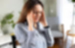 A Woman Experiencing Atypical Migraine.
