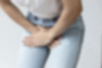 A Woman Experiencing Burning Sensation After Urinating.
