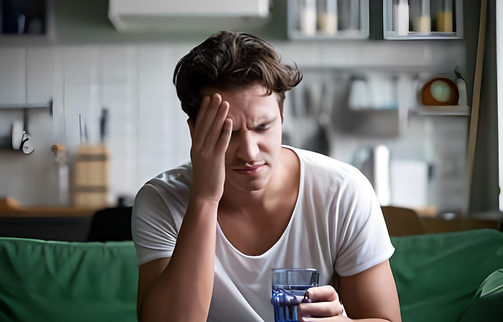 Can Dehydration Cause High Blood Pressure? - A Man Experiencing Dehydration and High Blood Pressure.