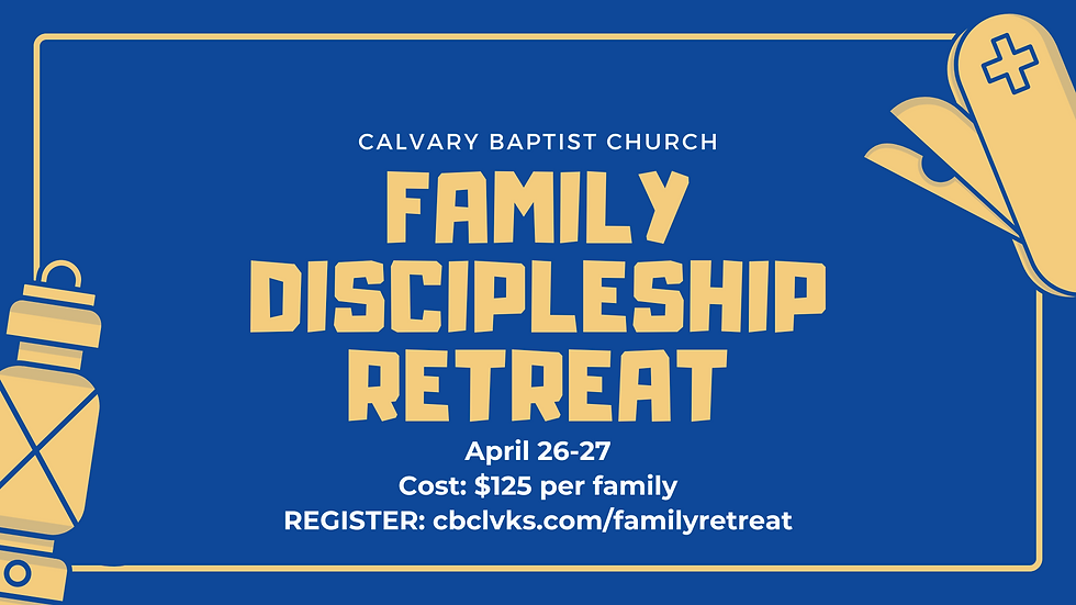 CBC Family Retreat!