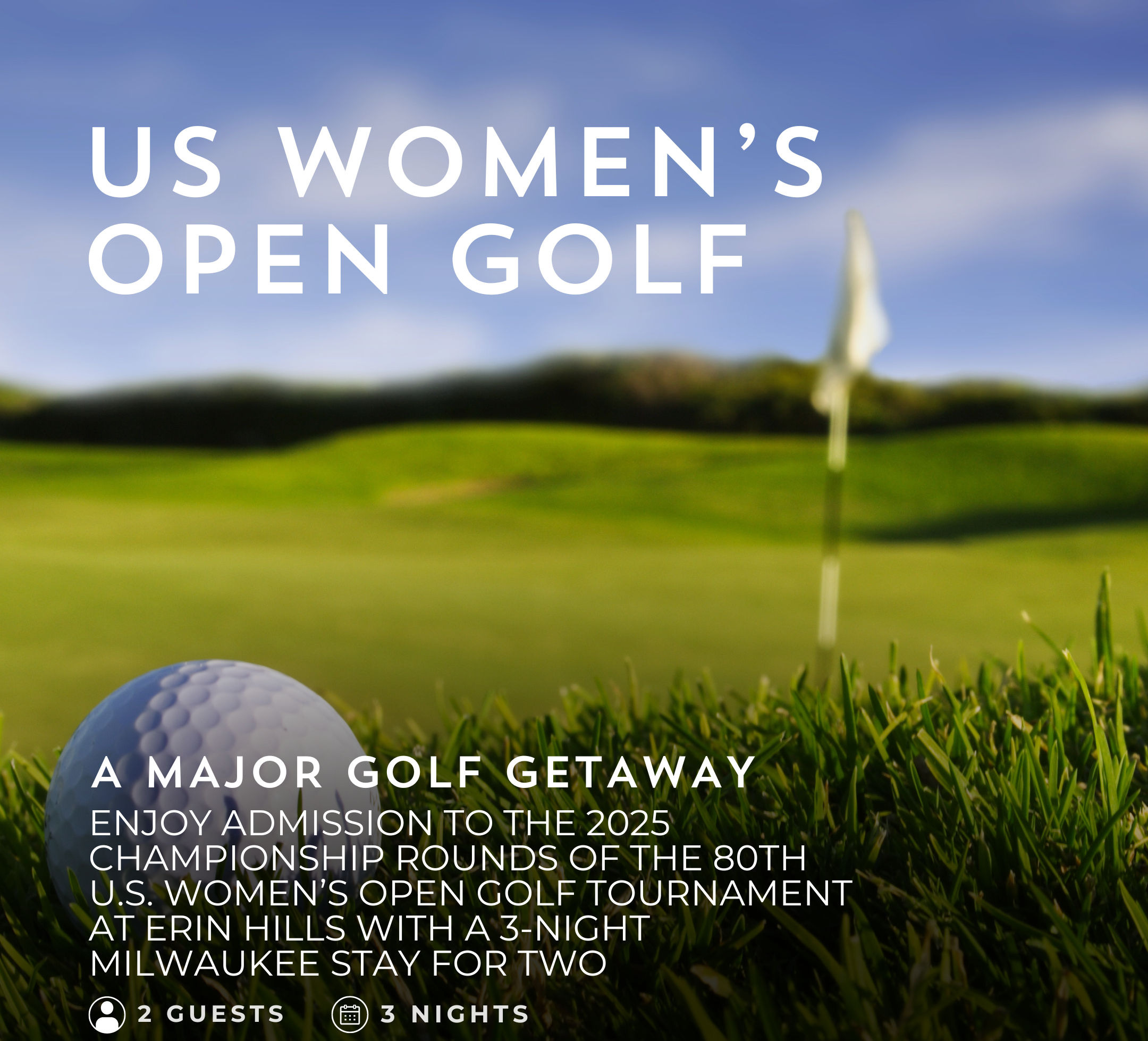 US Open Women's Golf - $2,995