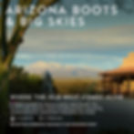 Arizona Boots & Big Skies: $3,995