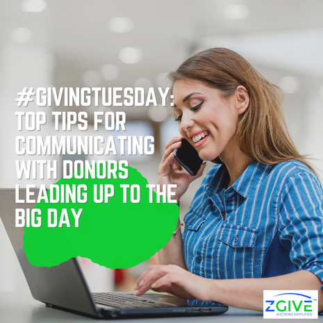 #GivingTuesday – Top Tips for Communicating With Donors Leading Up to the Big Day