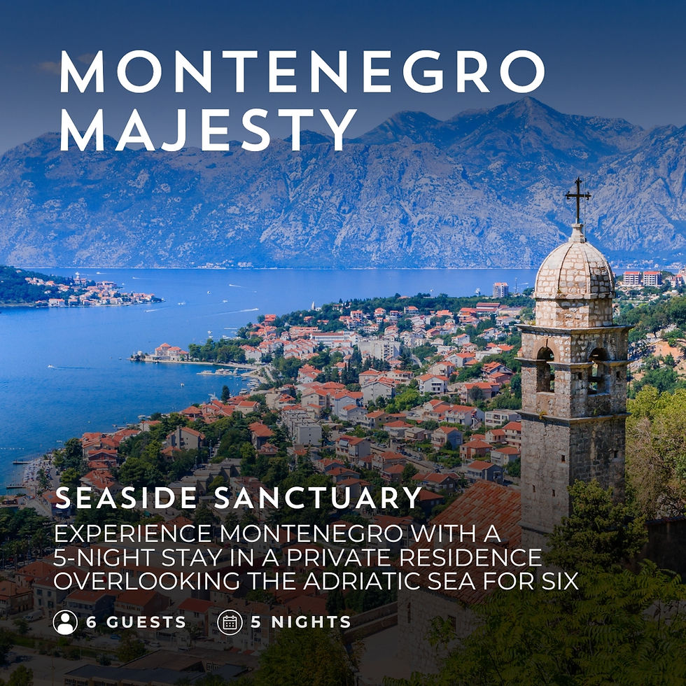 Montenegro Majesty: $3,295