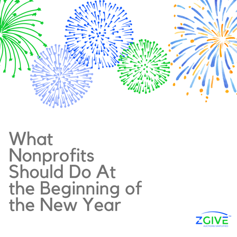 What Nonprofits Should Do At the Beginning of the New Year