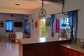 Kitchen & Living Room