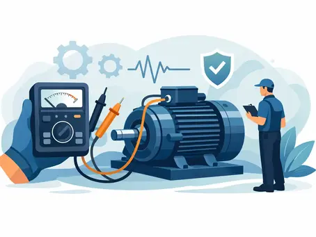 Test mégohmmètre moteur pour prévenir les pannes