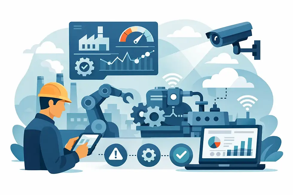 Surveillance conditionnelle industrielle efficace