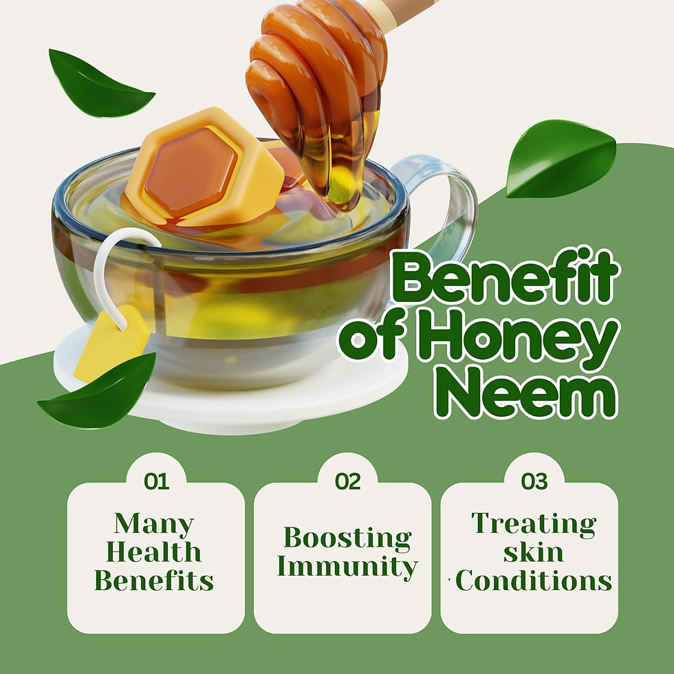 Thumbnail: Pure Organic Neem Oil with Forest Honey 250g