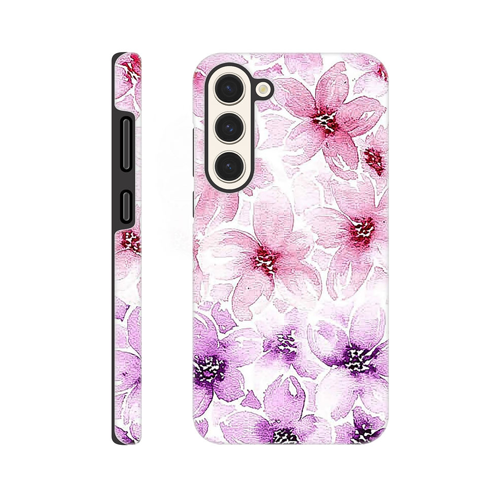 Thumbnail: Gradient Flowers Tough Case