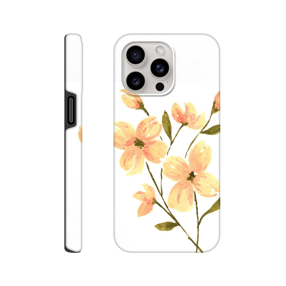 Orange Wildflowers Tough case