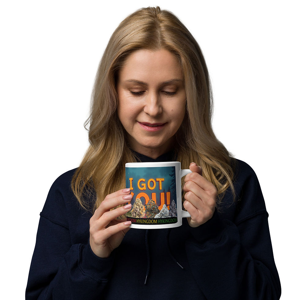 Thumbnail: White glossy mug-I got you-camping