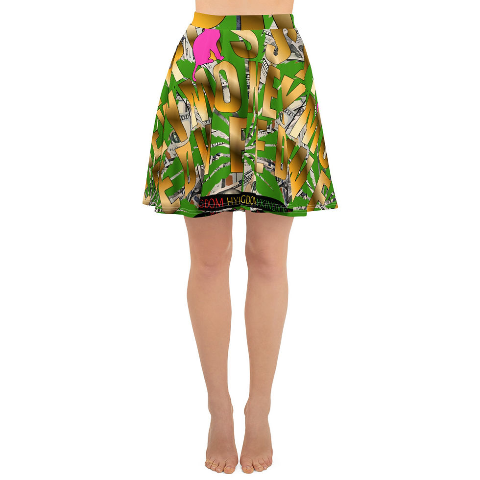 Thumbnail: Skater Skirt-Pxssy Money Weed